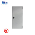 American Standard Size UL Перечисленная стальная половая металлическая коммерческая дверь с паническим толканием и стеклом